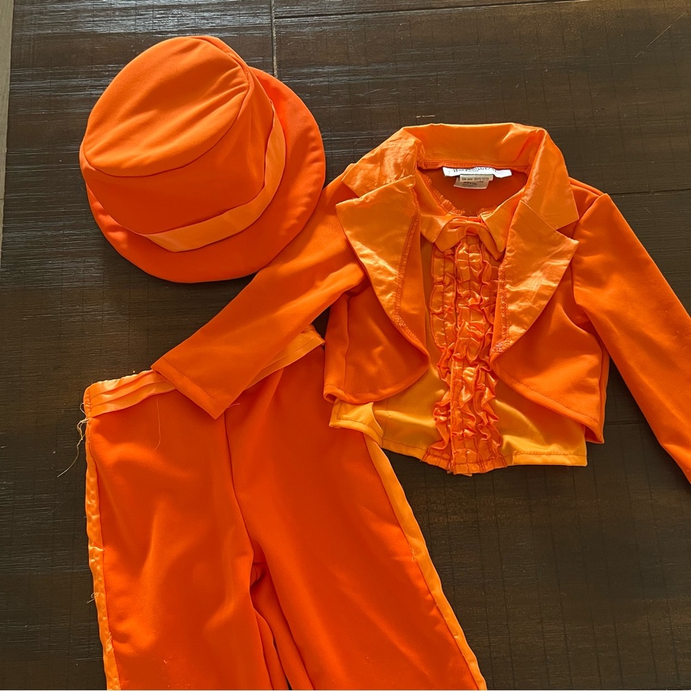 Baby/Toddler Orange  Dumb and Dumber Costume Set